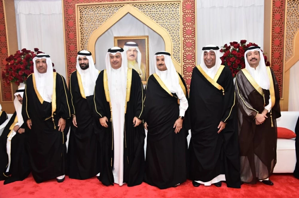 سامي ناس يحتفل بزفاف نجله عبدالله في مجلسه بالجسرة