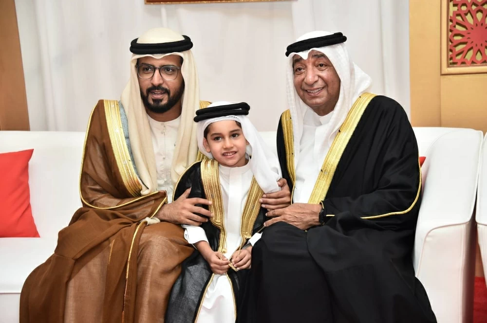 سامي ناس يحتفل بزفاف نجله عبدالله في مجلسه بالجسرة