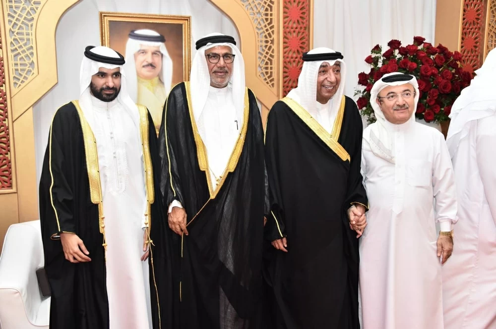 سامي ناس يحتفل بزفاف نجله عبدالله في مجلسه بالجسرة