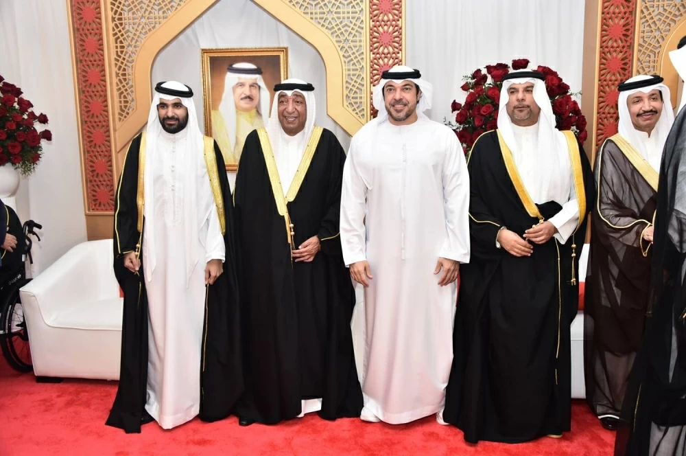 سامي ناس يحتفل بزفاف نجله عبدالله في مجلسه بالجسرة