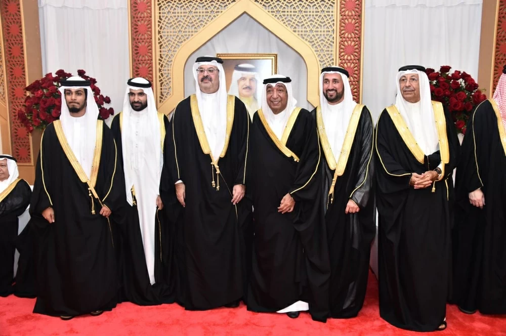 سامي ناس يحتفل بزفاف نجله عبدالله في مجلسه بالجسرة