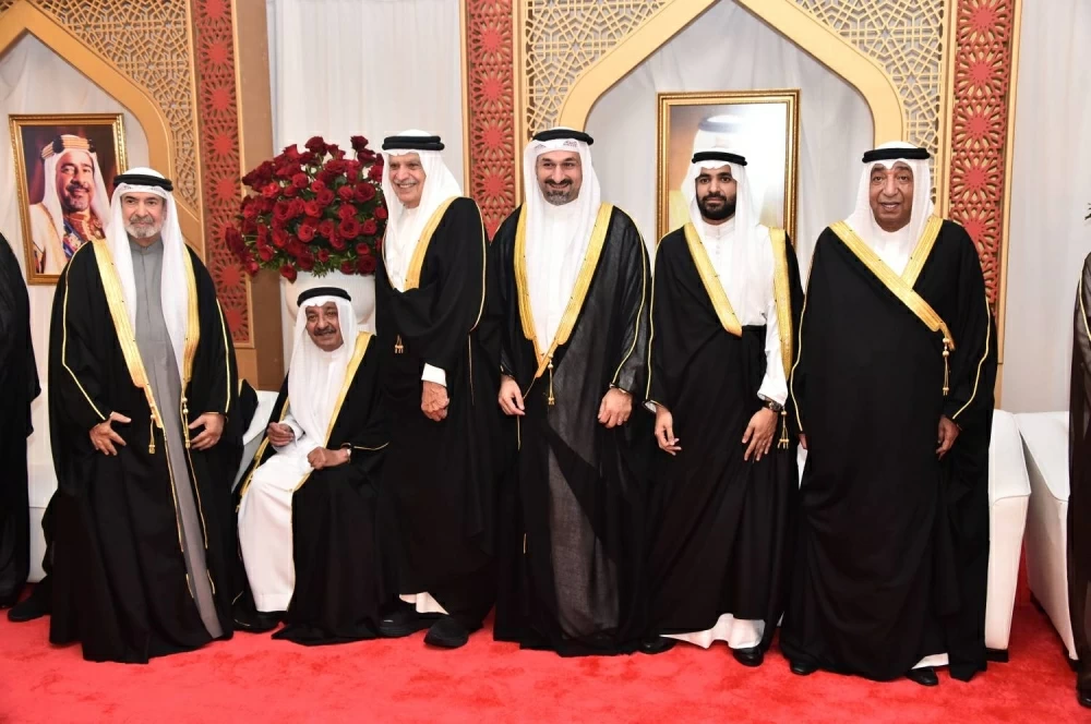 سامي ناس يحتفل بزفاف نجله عبدالله في مجلسه بالجسرة