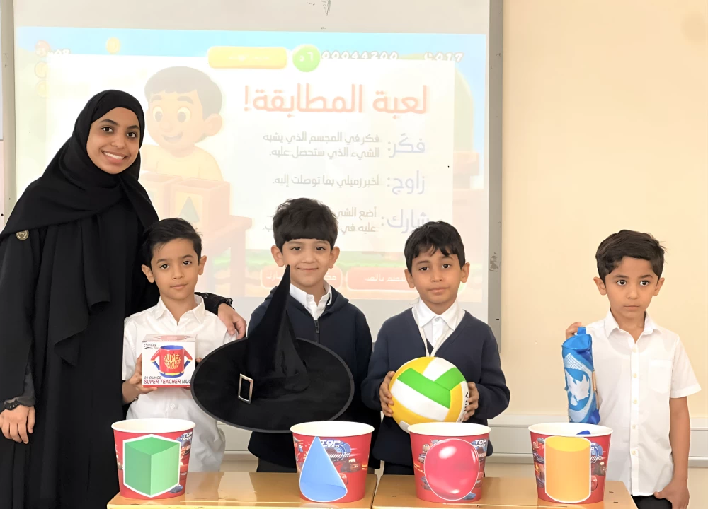 كوثر حميد توظّف المجسّمات لترسيخ الاستيعاب في &laquo;الوادي الابتدائية&raquo;