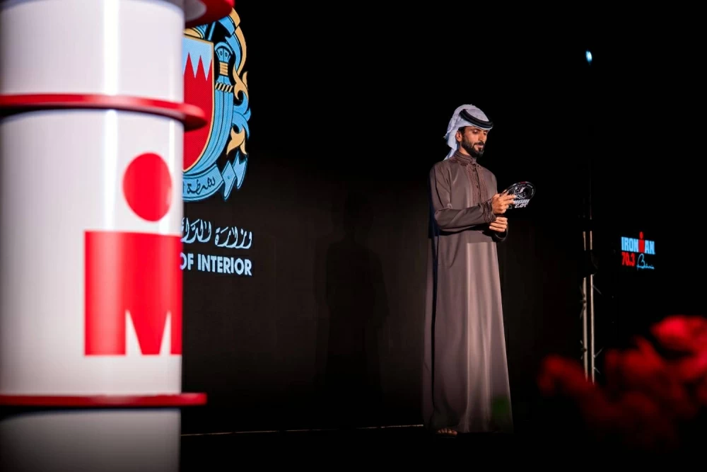ناصر بن حمد يحضر ختام بطولة الشرق الأوسط للرجل الحديدي 70.3