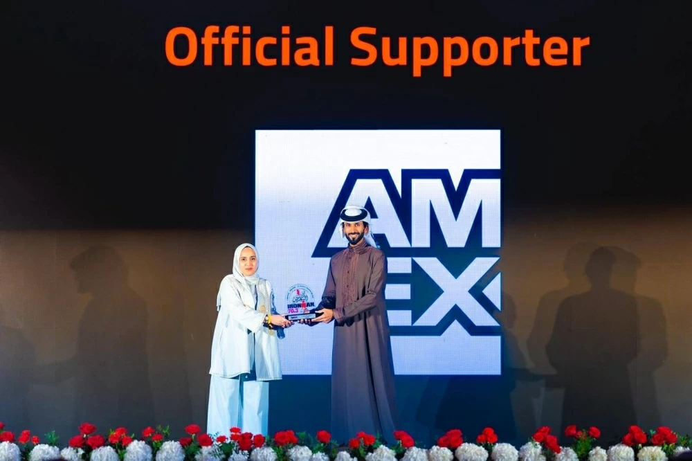 ناصر بن حمد يحضر ختام بطولة الشرق الأوسط للرجل الحديدي 70.3