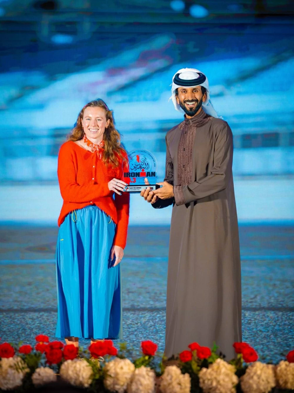 ناصر بن حمد يحضر ختام بطولة الشرق الأوسط للرجل الحديدي 70.3