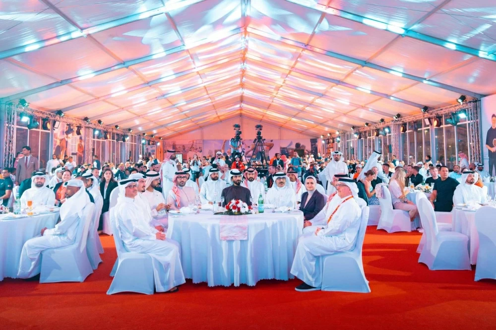 ناصر بن حمد يحضر ختام بطولة الشرق الأوسط للرجل الحديدي 70.3