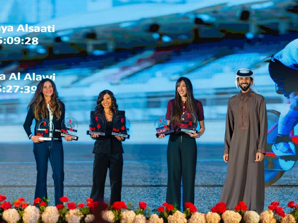 ناصر بن حمد يحضر ختام بطولة الشرق الأوسط للرجل الحديدي 70.3