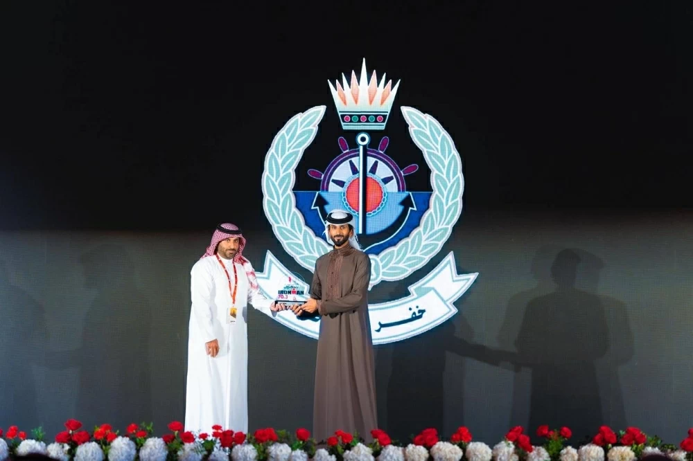 ناصر بن حمد يحضر ختام بطولة الشرق الأوسط للرجل الحديدي 70.3