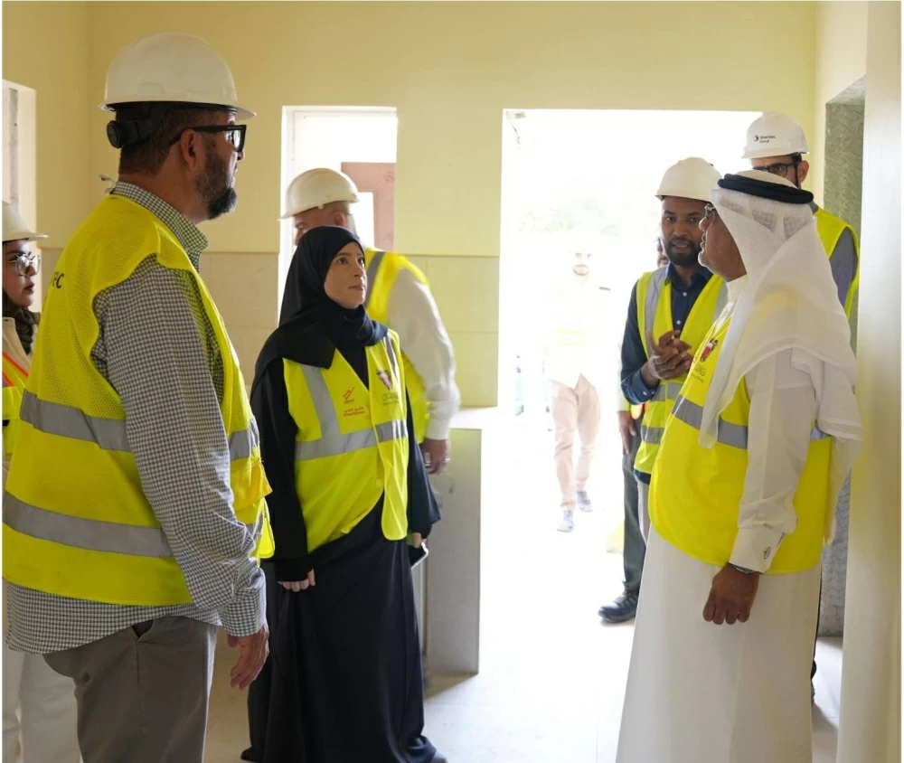 الوكيل المساعد للصرف الصحي يتفقد أعمال إعادة تشغيل محطة ضخ مياه الصرف الصحي B1 بالمحرق