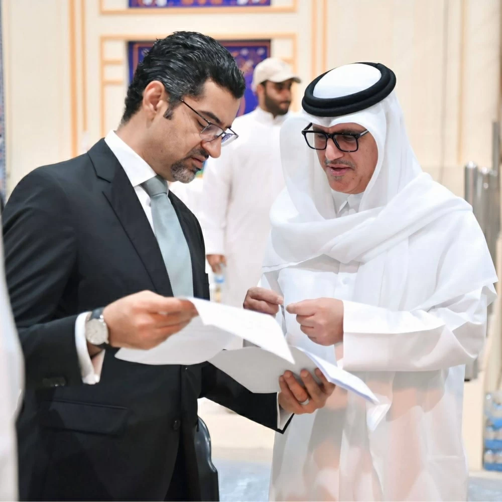 وزير البلديات يتفقد الاستعدادات النهائية لمعرض البحرين الدولي للإنتاج الزراعي والحيواني (مراعي 2025)