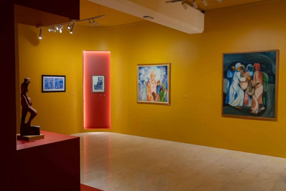 هيئة البحرين للثقافة والآثار تشارك بمجموعة فنية من مقتنياتها في معرض "الفن عبر الخليج العربي" بمعهد مسك للفنون بالرياض