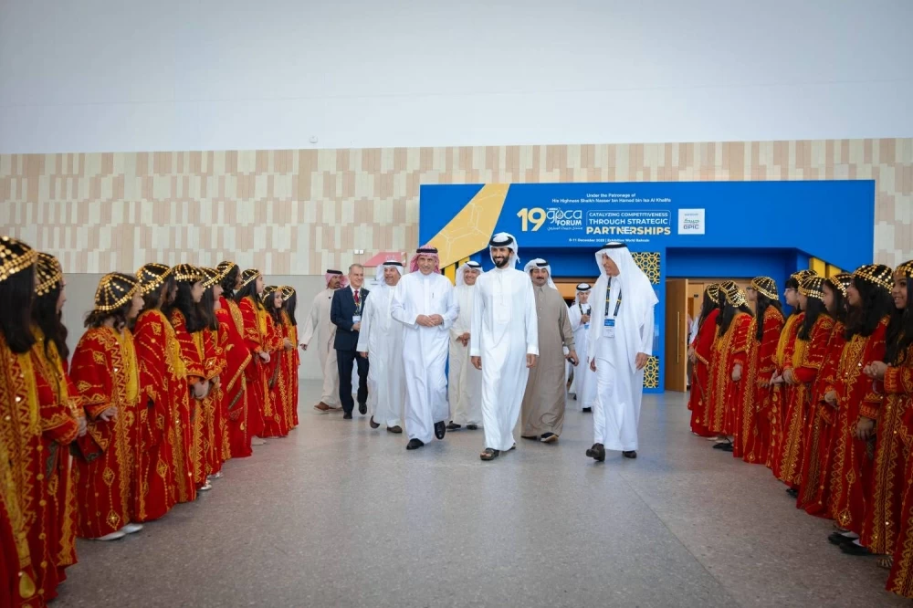 ناصر بن حمد: منتدى (GPCA) يعكس التزام البحرين بتطوير قطاعات الطاقة والابتكار الصناعي