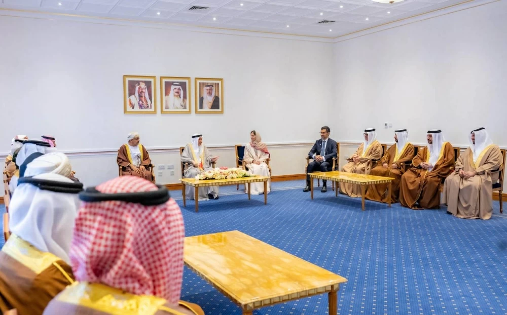 خالد بن عبد الله يلتقي كبار المسؤولين الخليجيين المشاركين في &laquo;مراعي 2025&raquo;