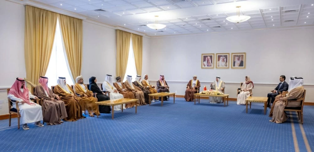 خالد بن عبد الله يلتقي كبار المسؤولين الخليجيين المشاركين في &laquo;مراعي 2025&raquo;