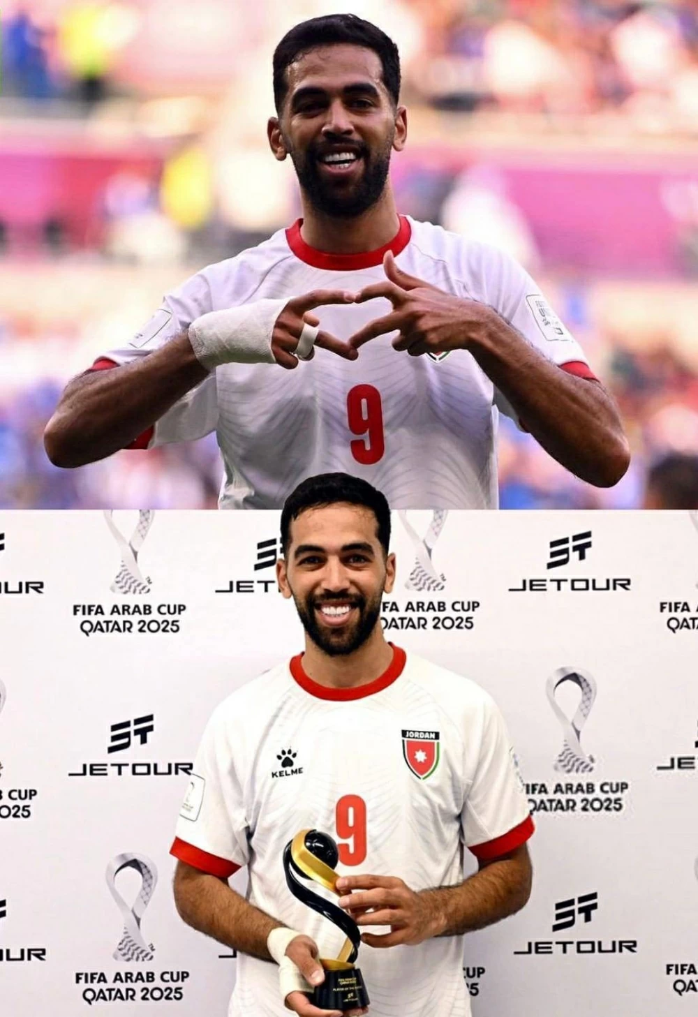 الأردني علي علوان يتصدر هدافي كأس العرب 2025