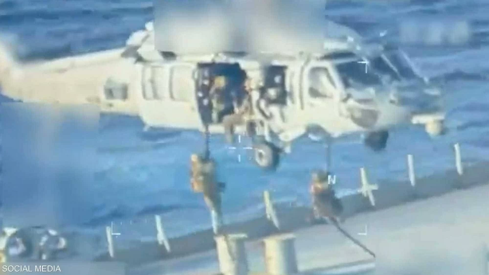 أول فيديو لاحتجاز ناقلة نفط قرب فنزويلا.. وأمريكا &laquo;تبرر&raquo;