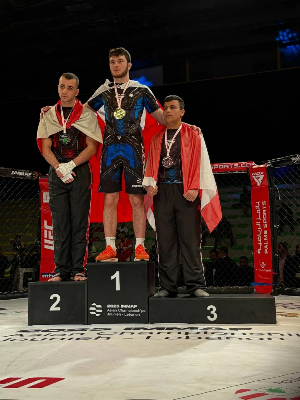 سلمان بن محمد يشيد بإنجاز منتخب فنون القتال المختلطة في بطولة آسيا بـ "لبنان"