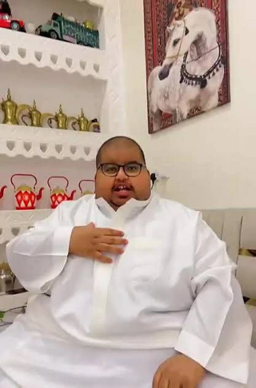 وفاة المشهور السعودي أبو مرداع وإصابة اثنين في حادث سير بمدينة حائل