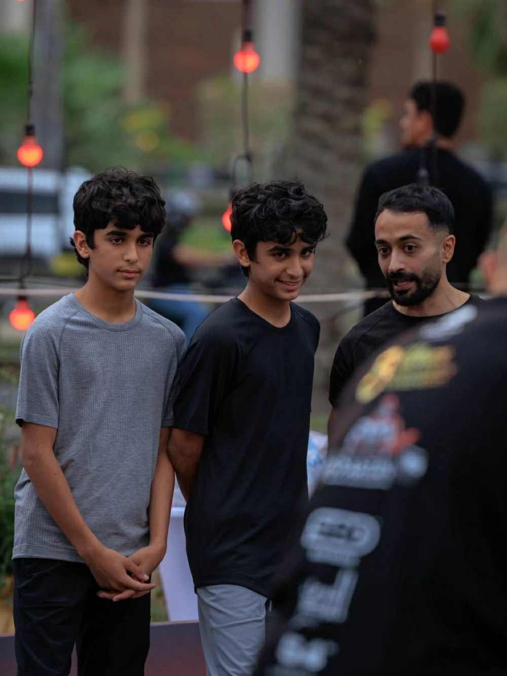 ناصر بن حمد يتابع مشاركة أنجال سموه في مهرجان سبارتان الرياضي