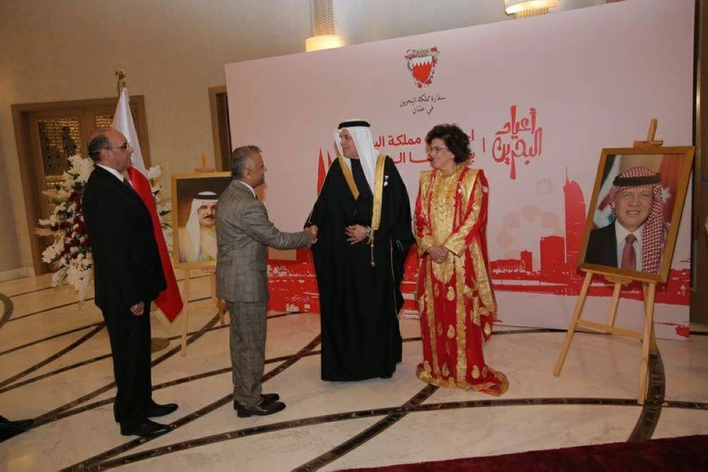 سفارة البحرين بالأردن&nbsp;تقيم&nbsp;حفل استقبال بمناسبة الأعياد الوطنية