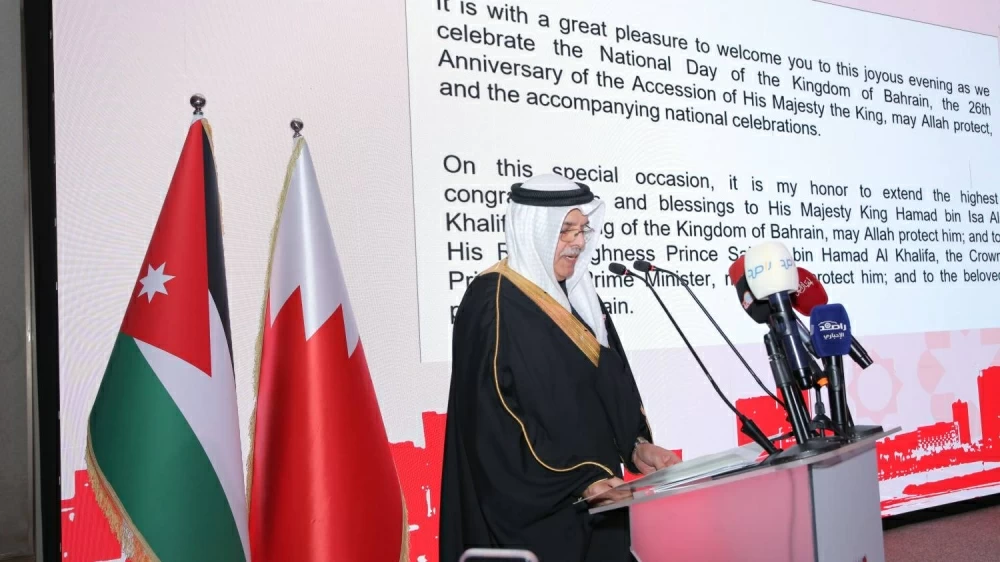 سفارة البحرين بالأردن&nbsp;تقيم&nbsp;حفل استقبال بمناسبة الأعياد الوطنية