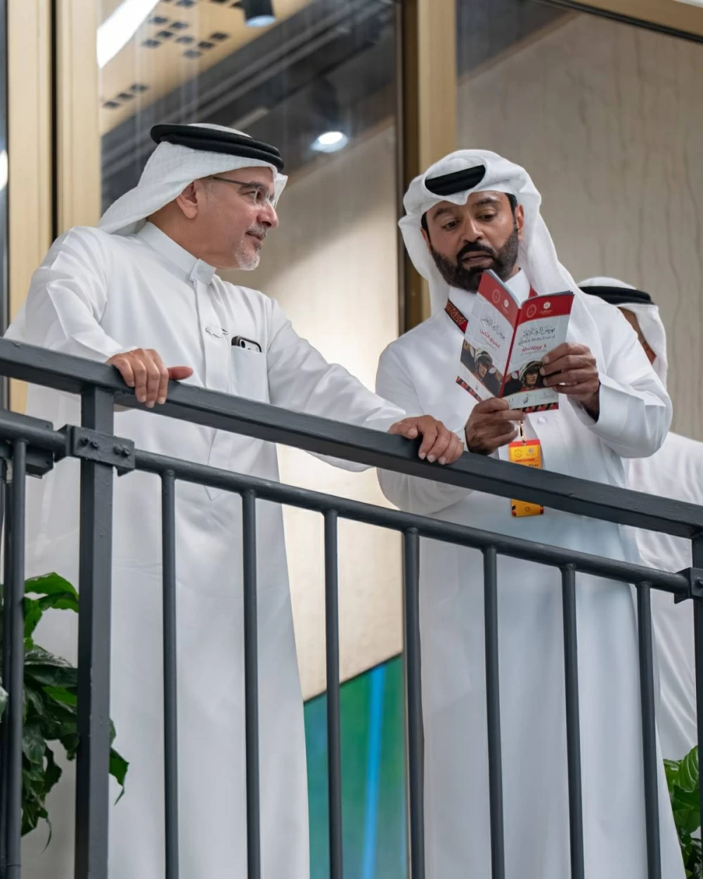 ولي العهد رئيس الوزراء يشهد مهرجان الرفه للإعلام لسباق الخيل