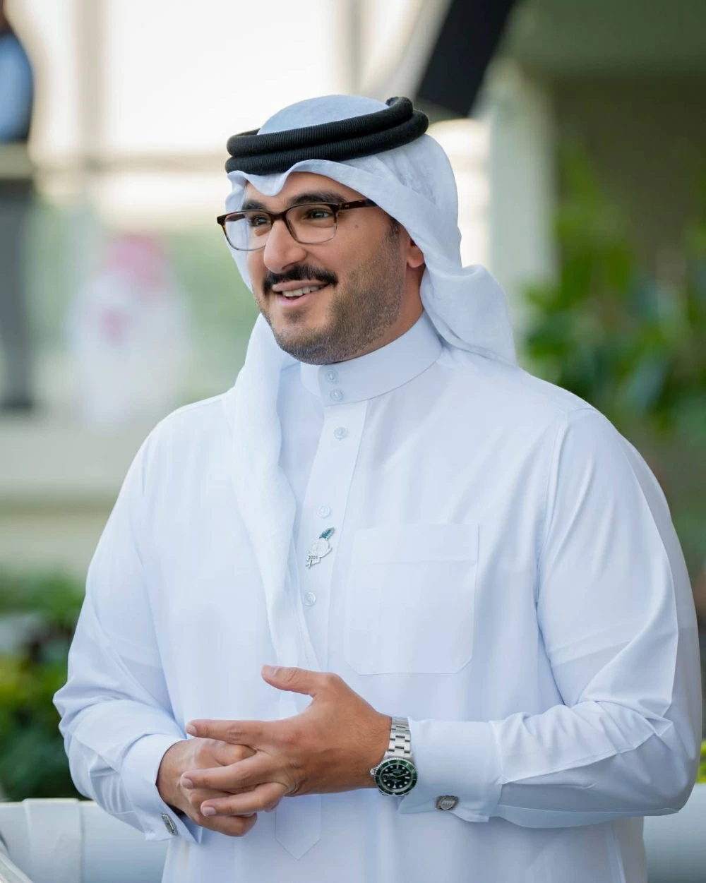 ولي العهد رئيس الوزراء يشهد مهرجان الرفه للإعلام لسباق الخيل