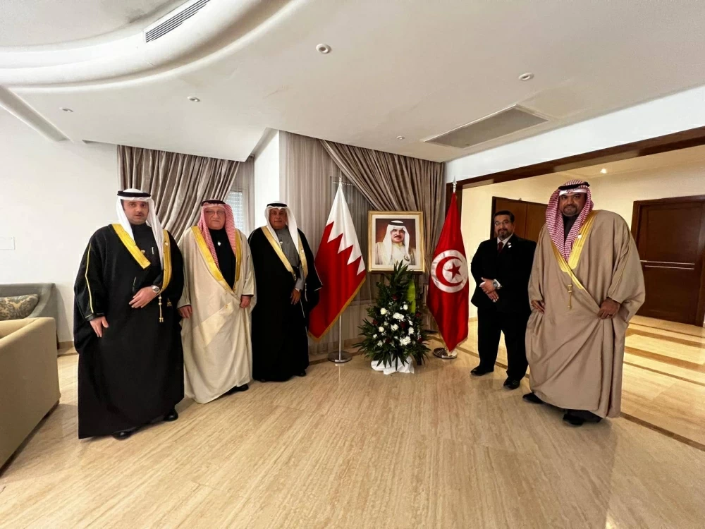 سفارة البحرين بتونس تقيم حفل استقبال بمناسبة الأعياد الوطنية