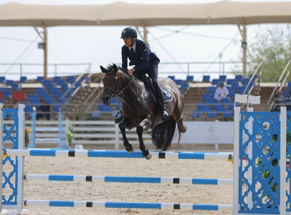 فريق وزارة الداخلية لقفز الحواجز يحقق المركز الأول في المسابقة الكبرى لبطولة الاتحاد الملكي لقفز الحواجز