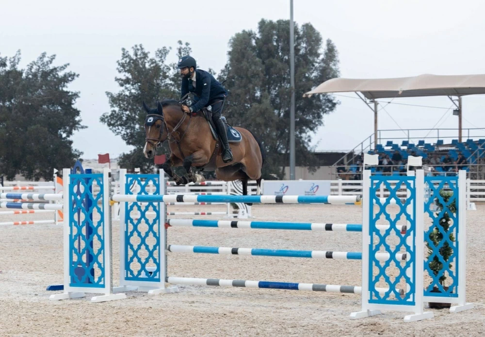 فريق وزارة الداخلية لقفز الحواجز يحقق المركز الأول في المسابقة الكبرى لبطولة الاتحاد الملكي لقفز الحواجز