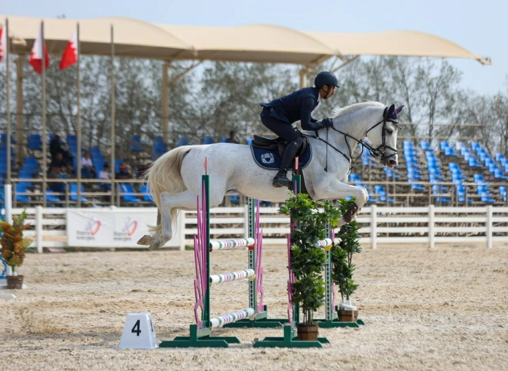 فريق وزارة الداخلية لقفز الحواجز يحقق المركز الأول في المسابقة الكبرى لبطولة الاتحاد الملكي لقفز الحواجز