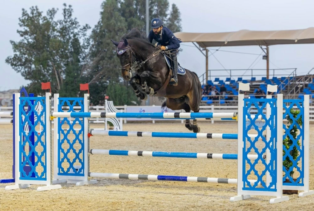 فريق وزارة الداخلية لقفز الحواجز يحقق المركز الأول في المسابقة الكبرى لبطولة الاتحاد الملكي لقفز الحواجز