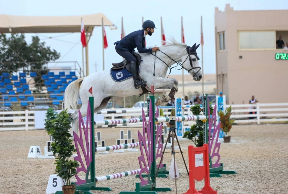 فريق وزارة الداخلية لقفز الحواجز يحقق المركز الأول في المسابقة الكبرى لبطولة الاتحاد الملكي لقفز الحواجز