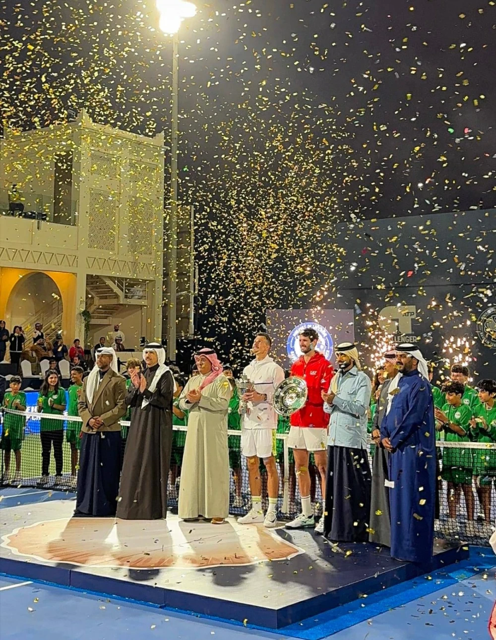 عبدالعزيز بن مبارك: الإنجاز يعزز من مساعي البحرين كمركز للتنس بالمنطقة