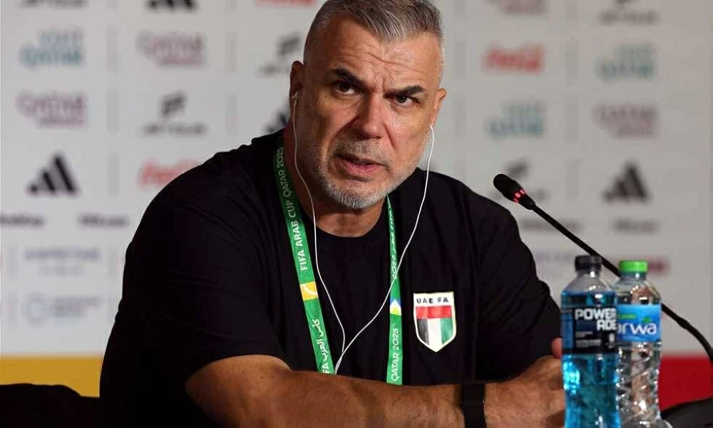 مدرب الإمارات بعد العبور إلى دور قبل النهائي بكأس العرب
