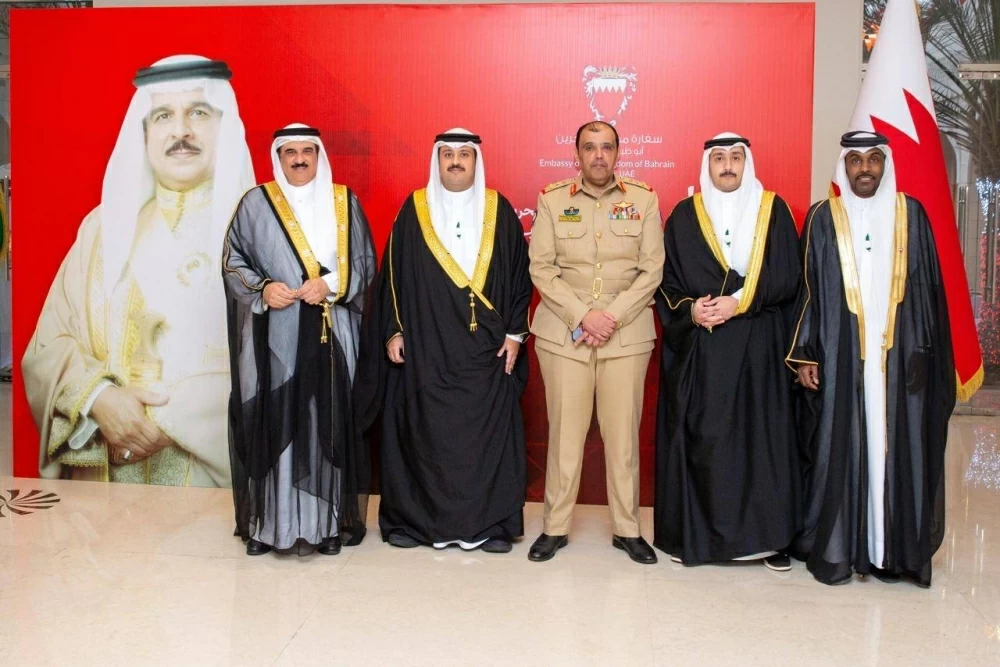 سفارة البحرين لدى أبوظبي تقيم حفل استقبال بمناسبة احتفال المملكة بأعيادها الوطنية