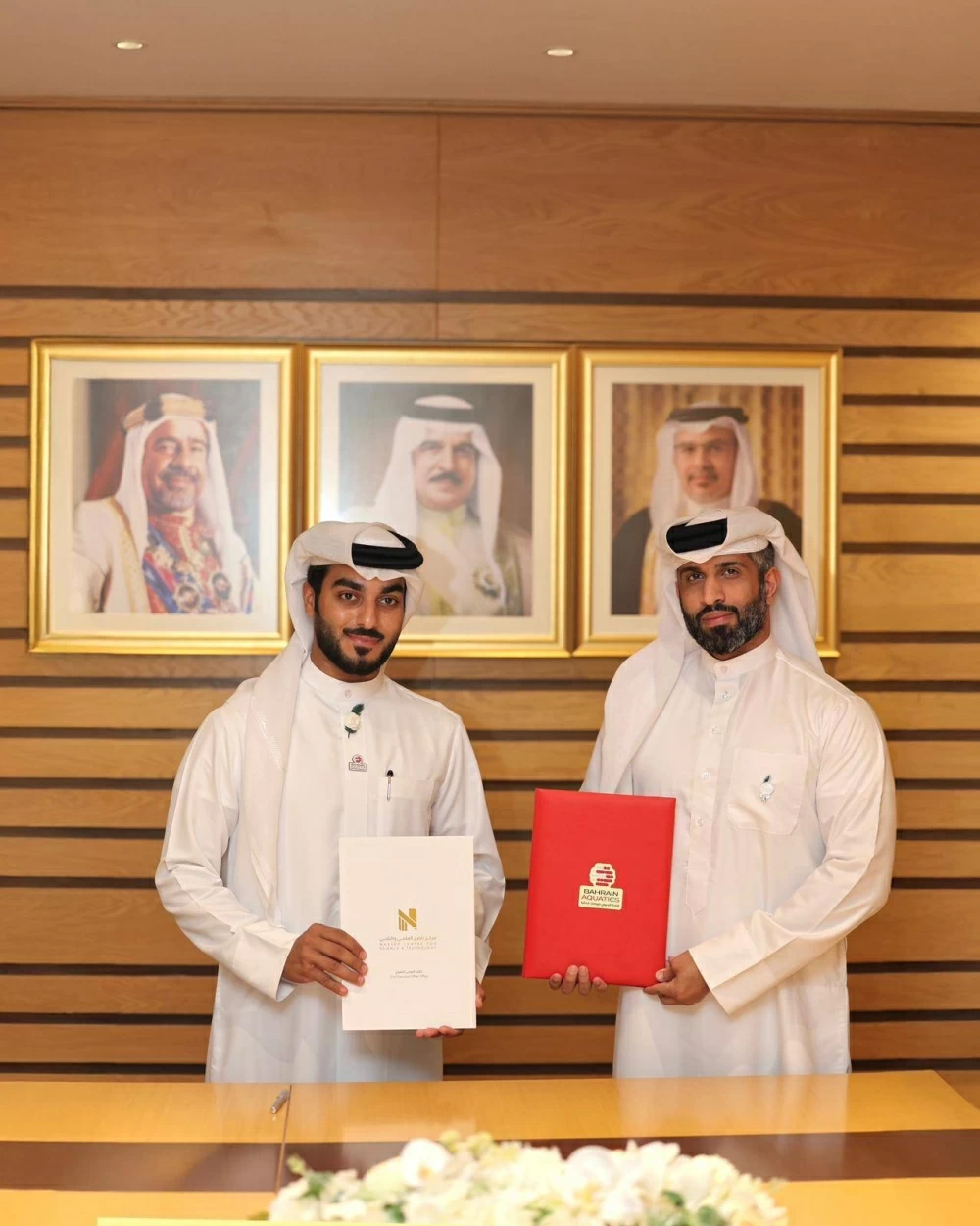 مركز ناصر العلمي والتقني يوقع مذكرة تفاهم مع الاتحاد البحريني للرياضات المائية لدعم الرياضة المدرسية