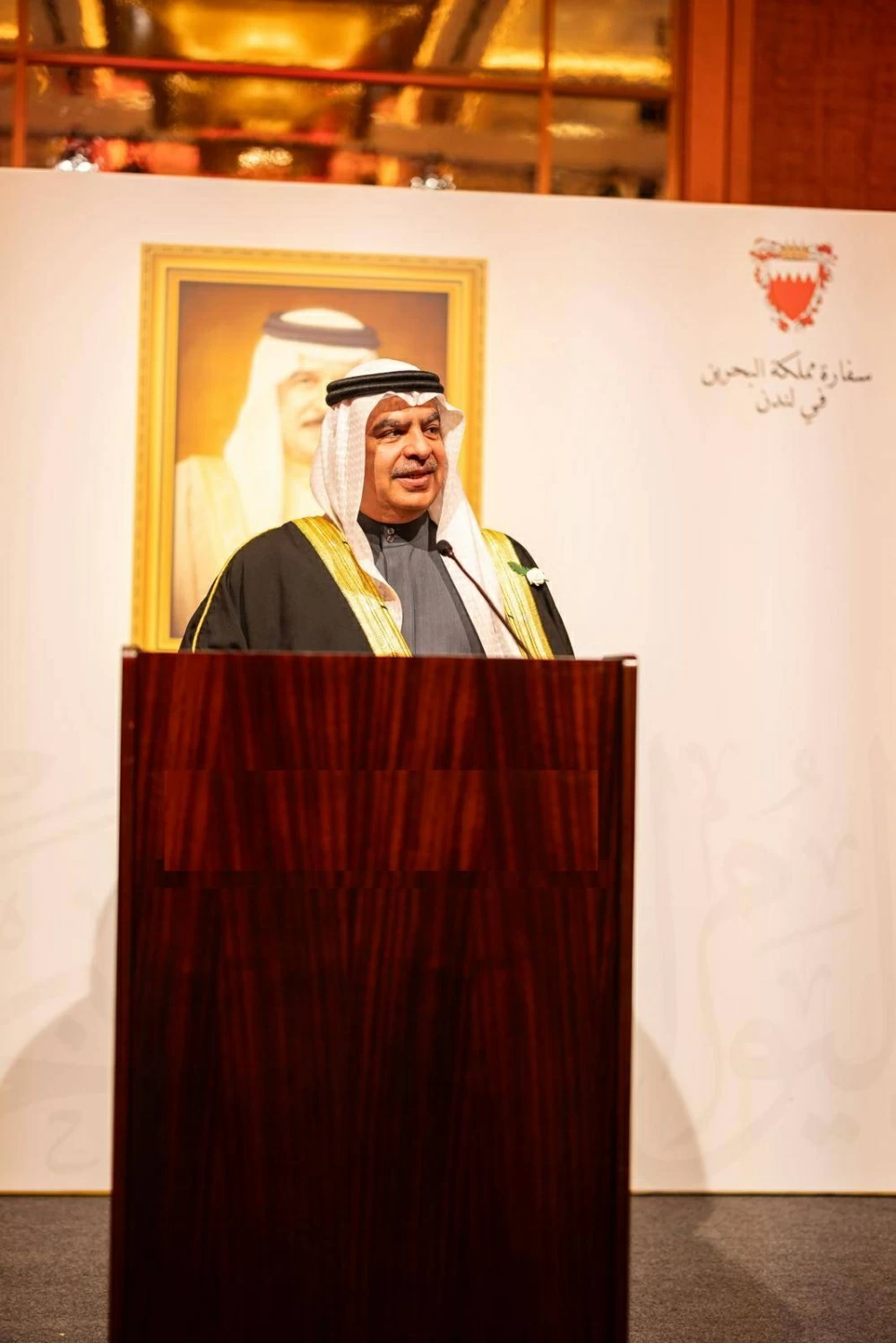 سفارة البحرين لدى المملكة المتحدة تقيم حفل استقبال بمناسبة احتفال المملكة بأعيادها الوطنية 