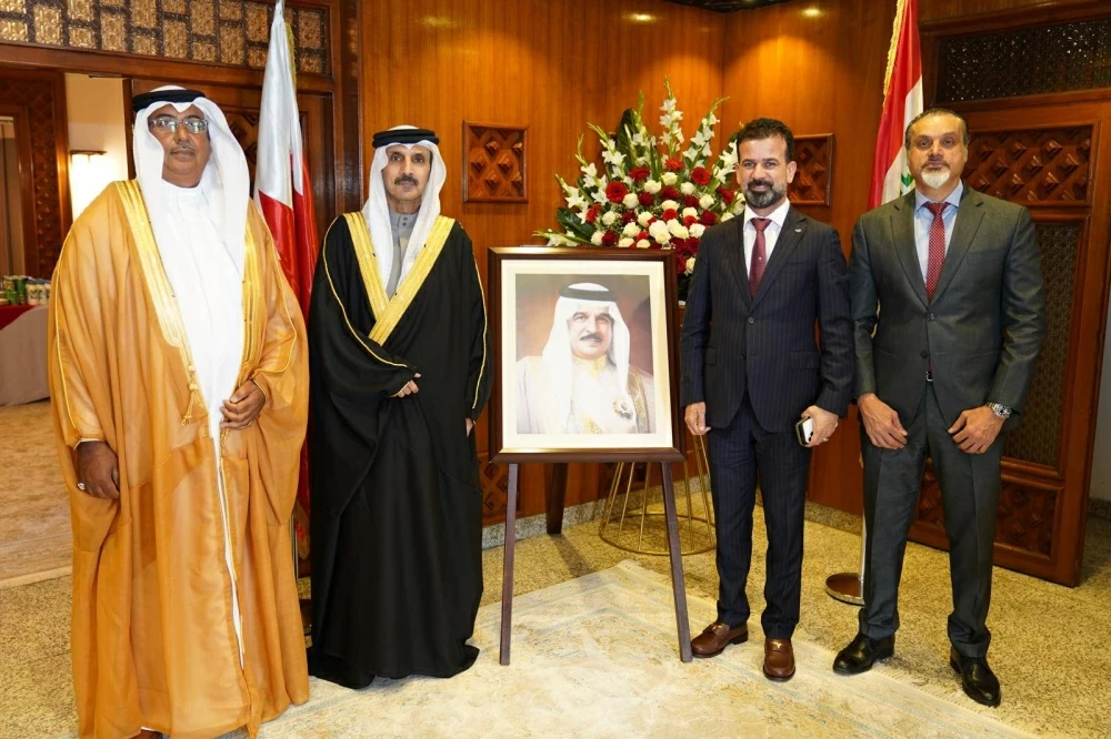 سفارة مملكة البحرين لدى جمهورية العراق تقيم حفل استقبال بمناسبة الأعياد الوطنية