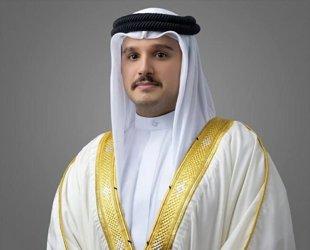 ولي العهد رئيس مجلس الوزراء يتلقى برقية تهنئة  محمد بن عبدالله بن عيسى  بمناسبة احتفال مملكة البحرين بأعيادها الوطنية