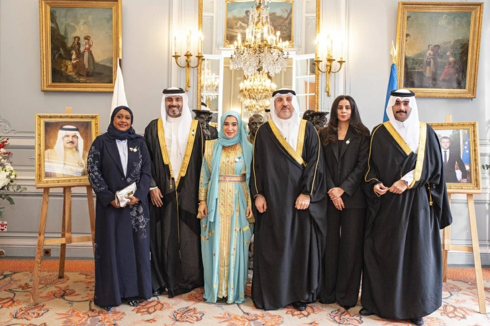 سفارة البحرين بفرنسا تقيم حفل استقبال بمناسبة الأعياد الوطنية&nbsp;