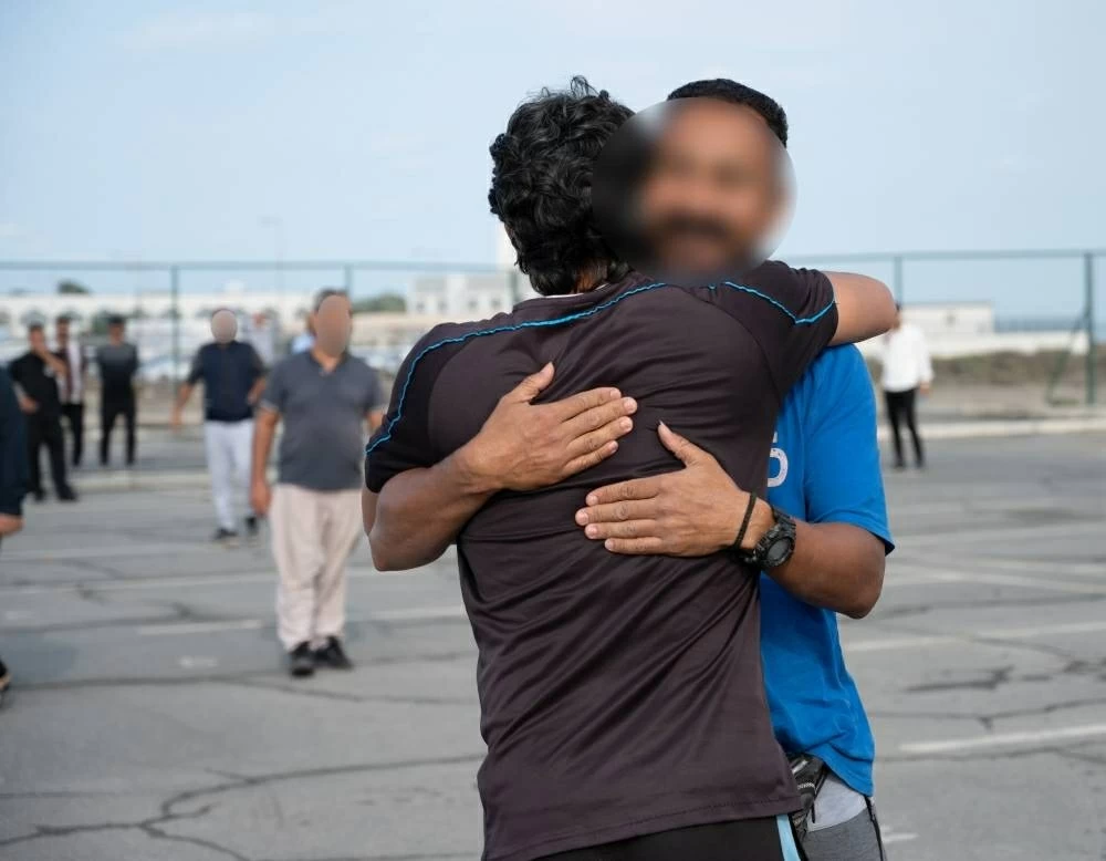 النزلاء المعفو عنهم وأهاليهم: شكراً جلالة الملك المعظم