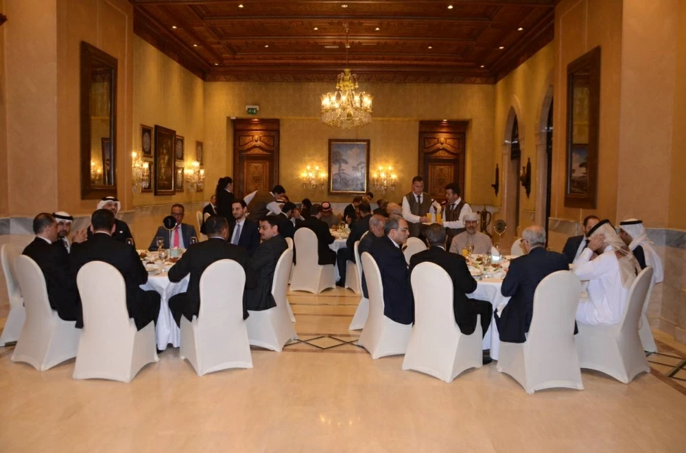 سفير البحرين&nbsp;بسوريا&nbsp;يقيم مأدبة عشاء بمناسبة الأعياد الوطنية&nbsp;&nbsp;