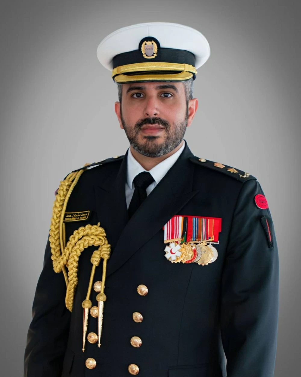 ترقية سمو الرائد الشيخ محمد بن سلمان بن حمد آل خليفة إلى رتبة مقدم