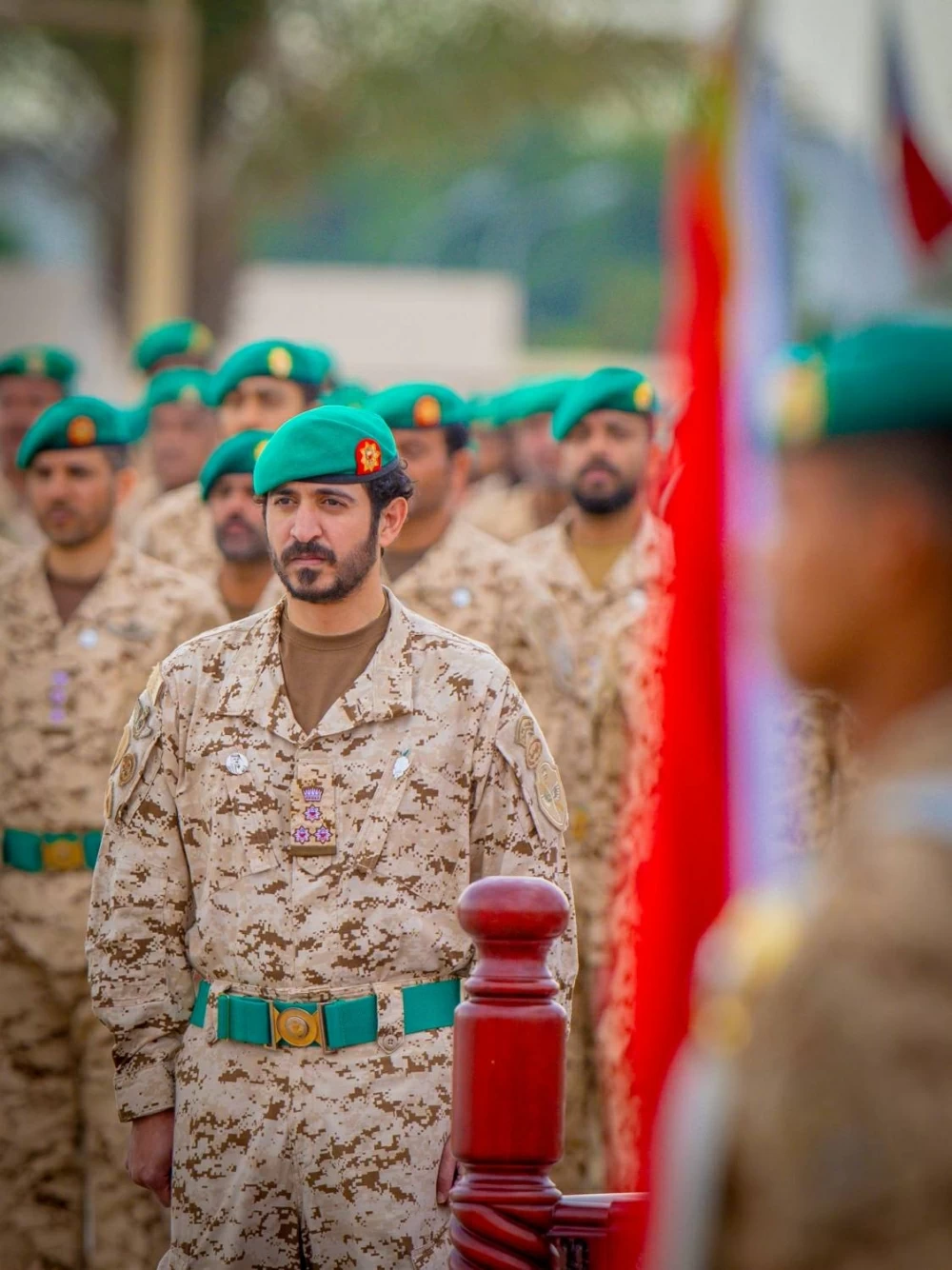 ناصر بن حمد: يوم الشهيد محطة وطنية خالدة نستحضر فيها أسمى معاني التضحية والفداء