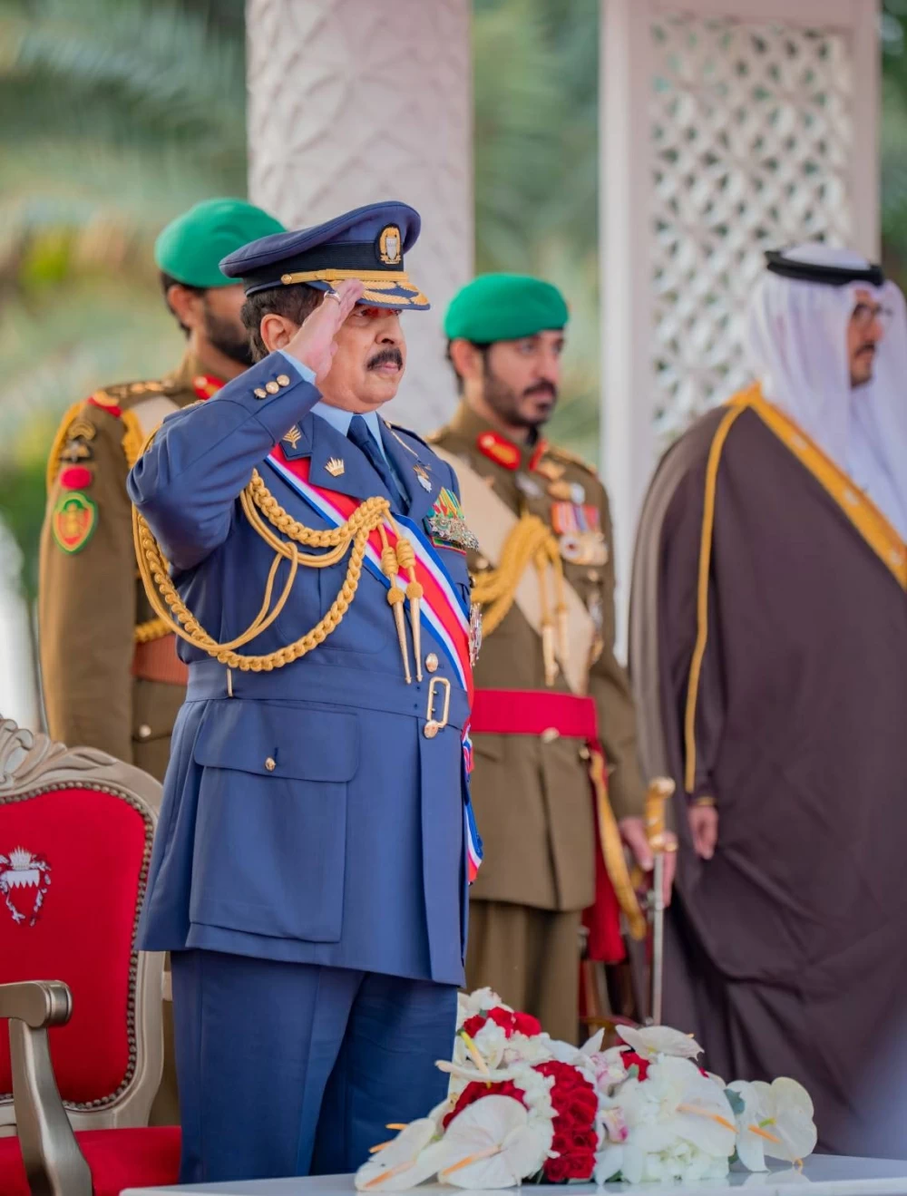 جلالة الملك القائد الأعلى للقوات المسلحة يشمل برعايته الكريمة مراسم يوم الشهيد