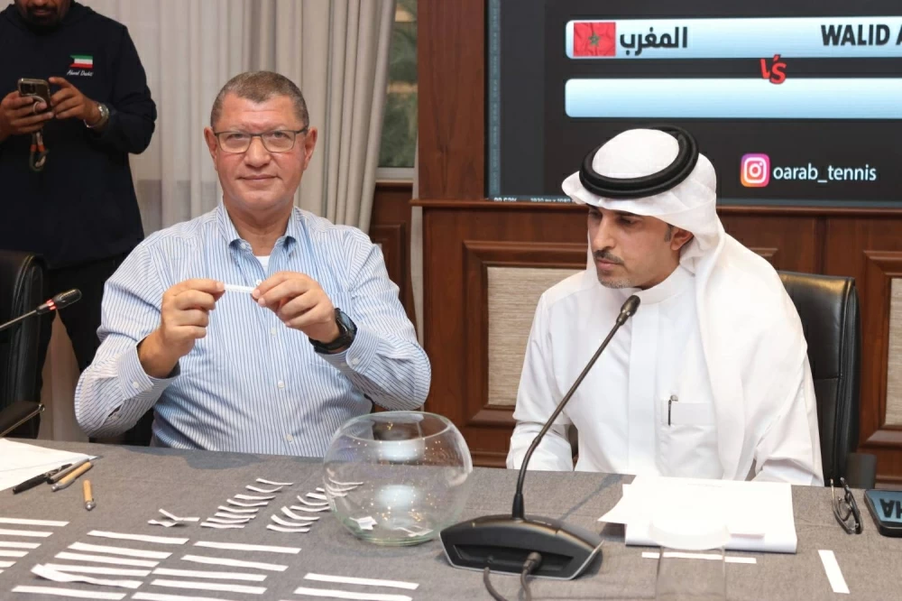 انطلاق منافسات بطولة النخبة العربية الخامسة للتنس