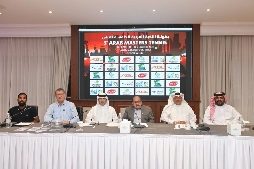 انطلاق منافسات بطولة النخبة العربية الخامسة للتنس