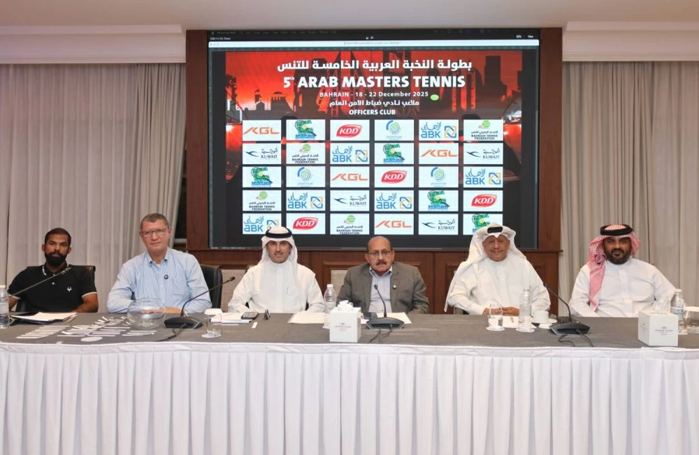 انطلاق منافسات بطولة النخبة العربية الخامسة للتنس